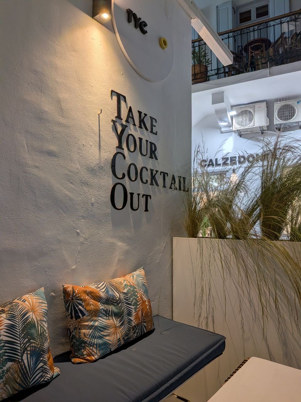 The TYCO spot - Take Your Cocktail Out wall